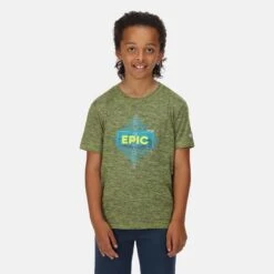 Regatta Alvarado VI T-shirt De Marche à Manches Courtes Pour Enfant - Vert Clair -Regatta Boutique alvarado vi t shirt de marche a manches courtes pour enfant vert clair 4