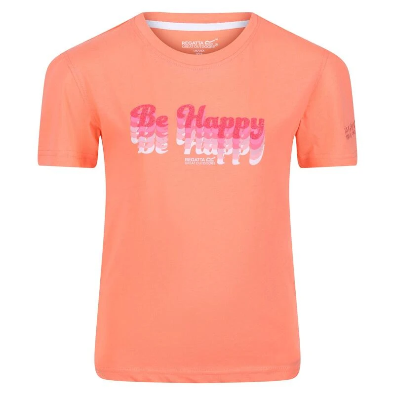 Regatta Bosley V T-shirt De Marche à Manches Courtes Pour Enfant - Rose 3 Regatta Bosley V T-shirt De Marche à Manches Courtes Pour Enfant - Rose – Image 3