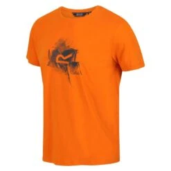 Regatta Breezed II T-shirt De Marche à Manches Courtes Pour Homme - Orange