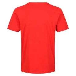 Regatta Breezed II T-shirt De Marche à Manches Courtes Pour Homme - Rouge -Regatta Boutique breezed ii t shirt de marche a manches courtes pour homme rouge 3