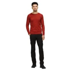 Regatta Burlow Homme Fitness T-Shirt - Rouge -Regatta Boutique burlow homme fitness t shirt rouge 2