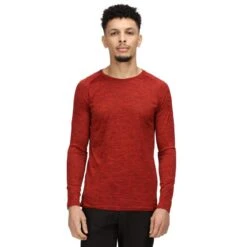 Regatta Burlow Homme Fitness T-Shirt - Rouge