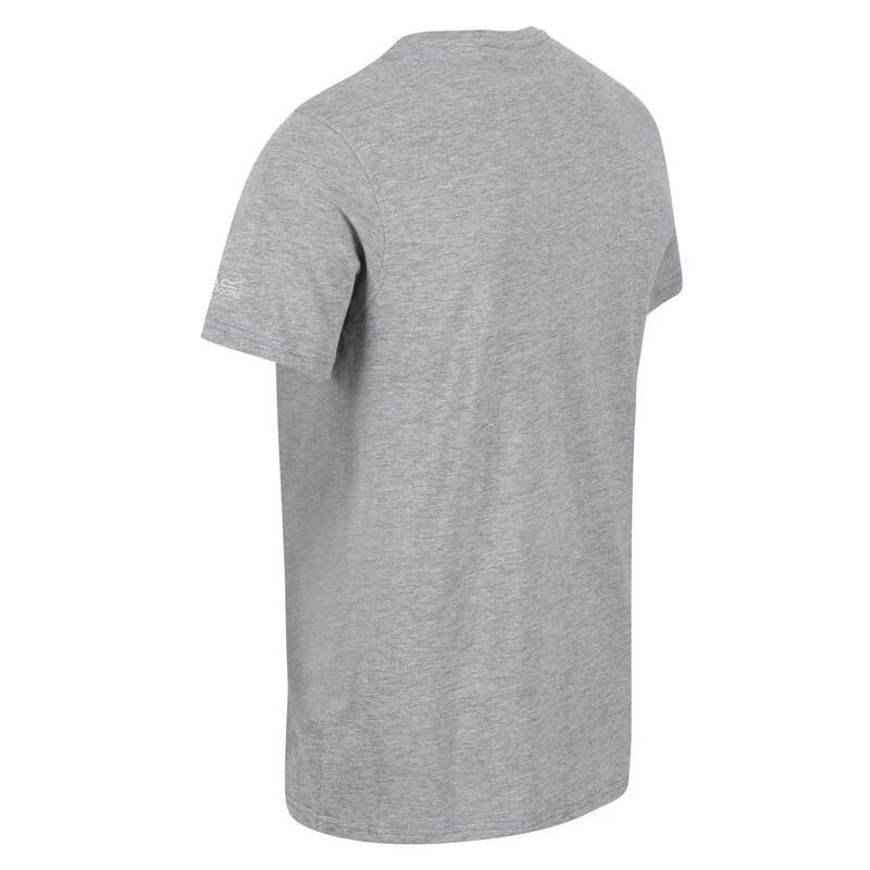 Regatta Cline VI T-shirt De Marche à Manches Courtes Pour Homme - Gris Clair 2 Regatta Cline VI T-shirt De Marche à Manches Courtes Pour Homme - Gris Clair – Image 2
