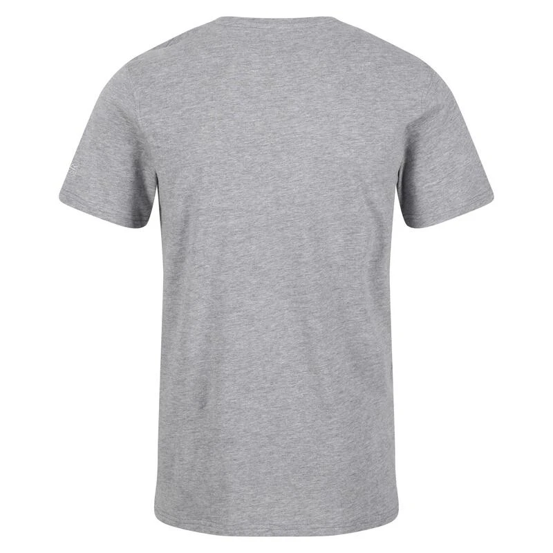 Regatta Cline VI T-shirt De Marche à Manches Courtes Pour Homme - Gris Clair 4 Regatta Cline VI T-shirt De Marche à Manches Courtes Pour Homme - Gris Clair – Image 4