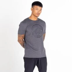 Dare 2b Dispersed T-shirt De Marche à Manches Courtes Pour Homme - Gris -Regatta Boutique dispersed t shirt de marche a manches courtes pour homme gris 3