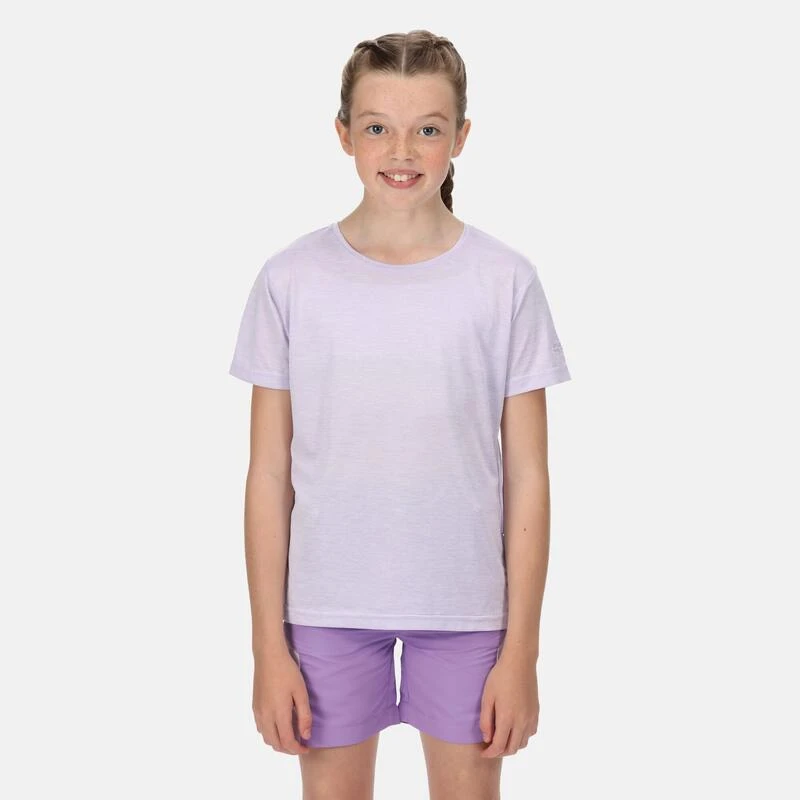 Regatta Fingal Edition T-shirt De Marche à Manches Courtes Pour Enfant - Violet 5 Regatta Fingal Edition T-shirt De Marche à Manches Courtes Pour Enfant - Violet – Image 5