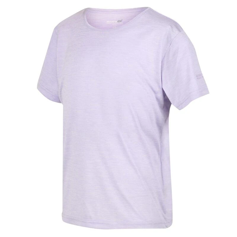 Regatta Fingal Edition T-shirt De Marche à Manches Courtes Pour Enfant - Violet 1 Regatta Fingal Edition T-shirt De Marche à Manches Courtes Pour Enfant - Violet