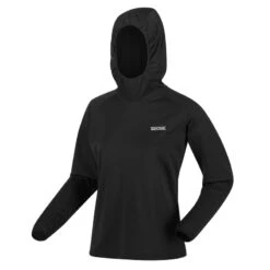 Regatta Hartel Sweat De Randonnée à Capuche à Enfiler Pour Femme - Noir