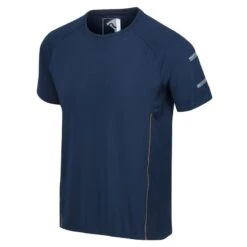 Regatta Highton Pro T-shirt De Marche à Manches Courtes Pour Homme - Marine Moyen