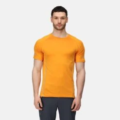 Regatta Highton Pro T-shirt De Marche à Manches Courtes Pour Homme - Orange -Regatta Boutique highton pro t shirt de marche a manches courtes pour homme orange 4