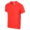 Regatta Highton Pro T-shirt De Marche à Manches Courtes Pour Homme - Rouge