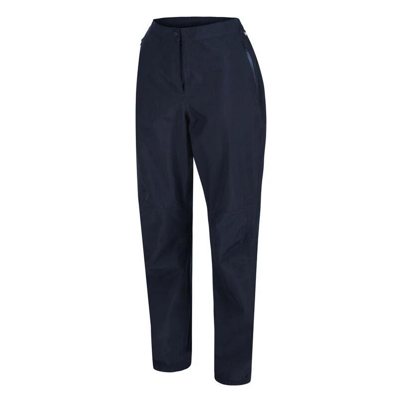 Regatta Highton Surpantalon De Randonnée Imperméables Pour Femme - Bleu Marine 1 Regatta Highton Surpantalon De Randonnée Imperméables Pour Femme - Bleu Marine