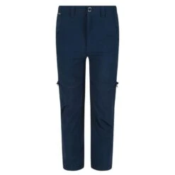 Regatta Highton Zip-Off Pantalon De Randonnée Pour Enfant - Marine Moyen -Regatta Boutique highton zip off pantalon de randonnee pour enfant marine moyen 2