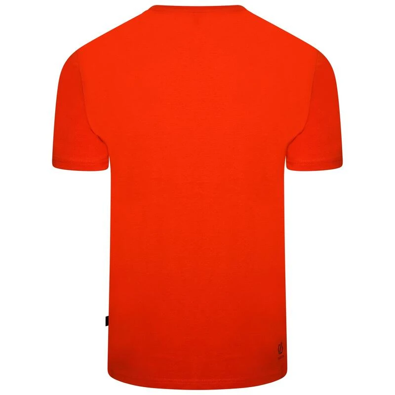 Dare 2b Integral II T-shirt De Marche à Manches Courtes Pour Homme - Orange Moyen 3 Dare 2b Integral II T-shirt De Marche à Manches Courtes Pour Homme - Orange Moyen – Image 3