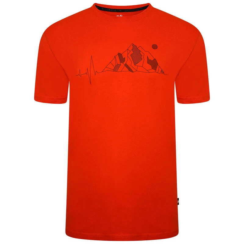Dare 2b Integral II T-shirt De Marche à Manches Courtes Pour Homme - Orange Moyen 1 Dare 2b Integral II T-shirt De Marche à Manches Courtes Pour Homme - Orange Moyen