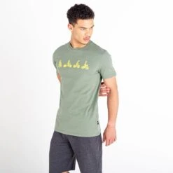 Dare 2b Integral II T-shirt De Marche à Manches Courtes Pour Homme - Vert -Regatta Boutique integral ii t shirt de marche a manches courtes pour homme vert 3