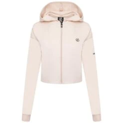 Dare 2b Lounge About Sweat De De Randonnée Courte à Capuche Pour Femme - Blanche