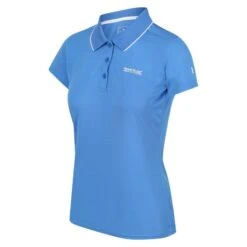 Regatta Maverik V T-shirt De Marche à Manches Courtes Pour Femme - Bleu