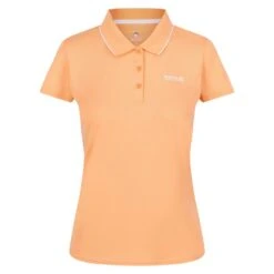Regatta Maverik V T-shirt De Marche à Manches Courtes Pour Femme - Orange -Regatta Boutique maverik v t shirt de marche a manches courtes pour femme orange 2