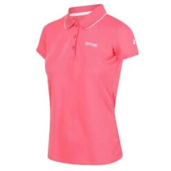 Regatta Maverik V T-shirt De Marche à Manches Courtes Pour Femme - Rose