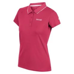 Regatta Maverik V T-shirt De Marche à Manches Courtes Pour Femme - Rose Foncé