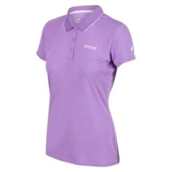 Regatta Maverik V T-shirt De Marche à Manches Courtes Pour Femme - Violet