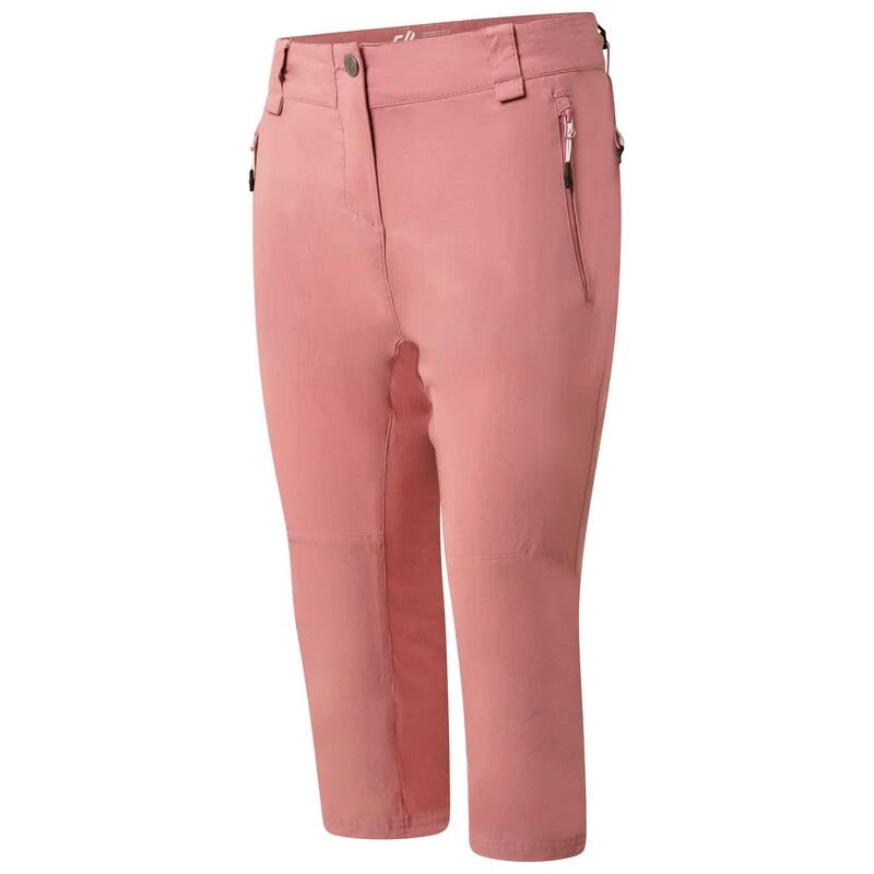 Dare 2b Melodic II Pantalon De Marche 3/4 Pour Femme - Rose 2 Dare 2b Melodic II Pantalon De Marche 3/4 Pour Femme - Rose – Image 2