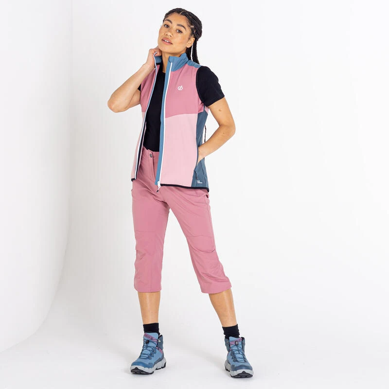 Dare 2b Melodic II Pantalon De Marche 3/4 Pour Femme - Rose 4 Dare 2b Melodic II Pantalon De Marche 3/4 Pour Femme - Rose – Image 4