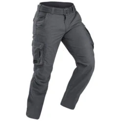 Pantalon Cargo De Trek Voyage - TRAVEL 100 Gris Homme