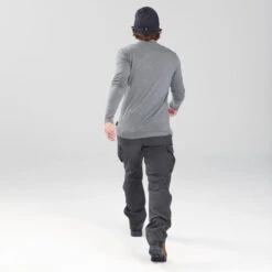 Pantalon Cargo De Trek Voyage - TRAVEL 100 Warm Gris Homme -Regatta Boutique pantalon cargo de trek voyage travel 100 warm gris homme 2