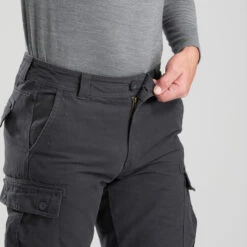 Pantalon Cargo De Trek Voyage - TRAVEL 100 Warm Gris Homme -Regatta Boutique pantalon cargo de trek voyage travel 100 warm gris homme 3