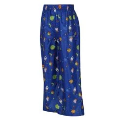 Regatta Pantalon De Pluie COSMIC Enfant (Bleu Mer) -Regatta Boutique pantalon de pluie cosmic enfant bleu mer 3