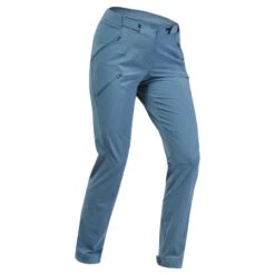 Quechua Pantalon De Randonnée Montagne - MH500 - Bleu Gris - Femme
