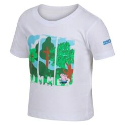 Regatta Peppa Pig T-shirt De Marche à Manches Courtes Pour Enfant - Blanc