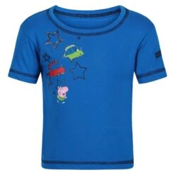 Regatta Peppa Pig T-shirt De Marche à Manches Courtes Pour Enfant - Bleu -Regatta Boutique peppa pig t shirt de marche a manches courtes pour enfant bleu 2