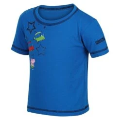 Regatta Peppa Pig T-shirt De Marche à Manches Courtes Pour Enfant - Bleu