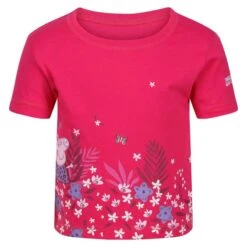 Regatta Peppa Pig T-shirt De Marche à Manches Courtes Pour Enfant - Rose -Regatta Boutique peppa pig t shirt de marche a manches courtes pour enfant rose 2