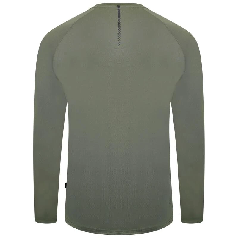 Dare 2b Righteous II T-shirt Fitness à Manches Longues Pour Homme - Vert 3 Dare 2b Righteous II T-shirt Fitness à Manches Longues Pour Homme - Vert – Image 3