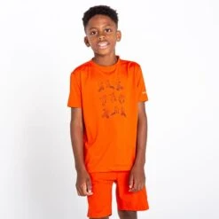 Dare 2b Rightful Tee T-shirt De Marche à Manches Courtes Pour Enfant - Orange Moyen -Regatta Boutique rightful tee t shirt de marche a manches courtes pour enfant orange moyen 3