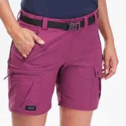 Short De Trek Montagne - MT500 Violet Femme -Regatta Boutique short de trek montagne mt500 violet femme 3