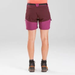 Short De Trek Montagne - TREK 500 Violet Femme -Regatta Boutique short de trek montagne trek 500 violet femme 3