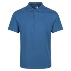 Regatta Sinton Polo Fitness à Manches Courtes Pour Homme - Bleu -Regatta Boutique sinton polo fitness a manches courtes pour homme bleu 2