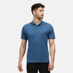Regatta Sinton Polo Fitness à Manches Courtes Pour Homme - Bleu -Regatta Boutique sinton polo fitness a manches courtes pour homme bleu 4