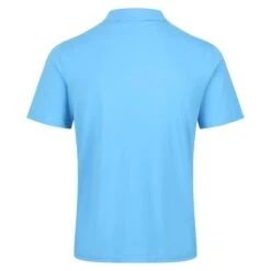 Regatta Sinton Polo Fitness à Manches Courtes Pour Homme - Bleu Pâle -Regatta Boutique sinton polo fitness a manches courtes pour homme bleu pale 3