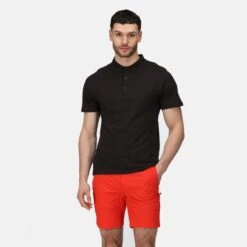 Regatta Sinton Polo Fitness à Manches Courtes Pour Homme - Noir 9 Regatta Sinton Polo Fitness à Manches Courtes Pour Homme - Noir -Regatta Boutique sinton polo fitness a manches courtes pour homme noir 4