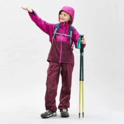 Regatta Boutique 17 Quechua Surpantalon De Randonnée - MH500 Violet - Enfant 7-15 Ans
