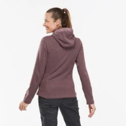 Quechua Sweat à Capuche De Randonnée - NH100 Hybrid - Femme -Regatta Boutique sweat a capuche de randonnee nh100 hybrid femme 4