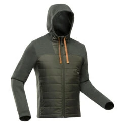 Quechua Sweat à Capuche De Randonnée - NH100 Hybride - Homme