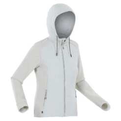 Quechua Sweat à Capuche De Randonnée - NH500 Hybrid - Femme