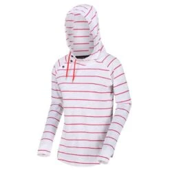 Regatta Sweat à Capuche MERINDAH Femme (Rose/blanc)